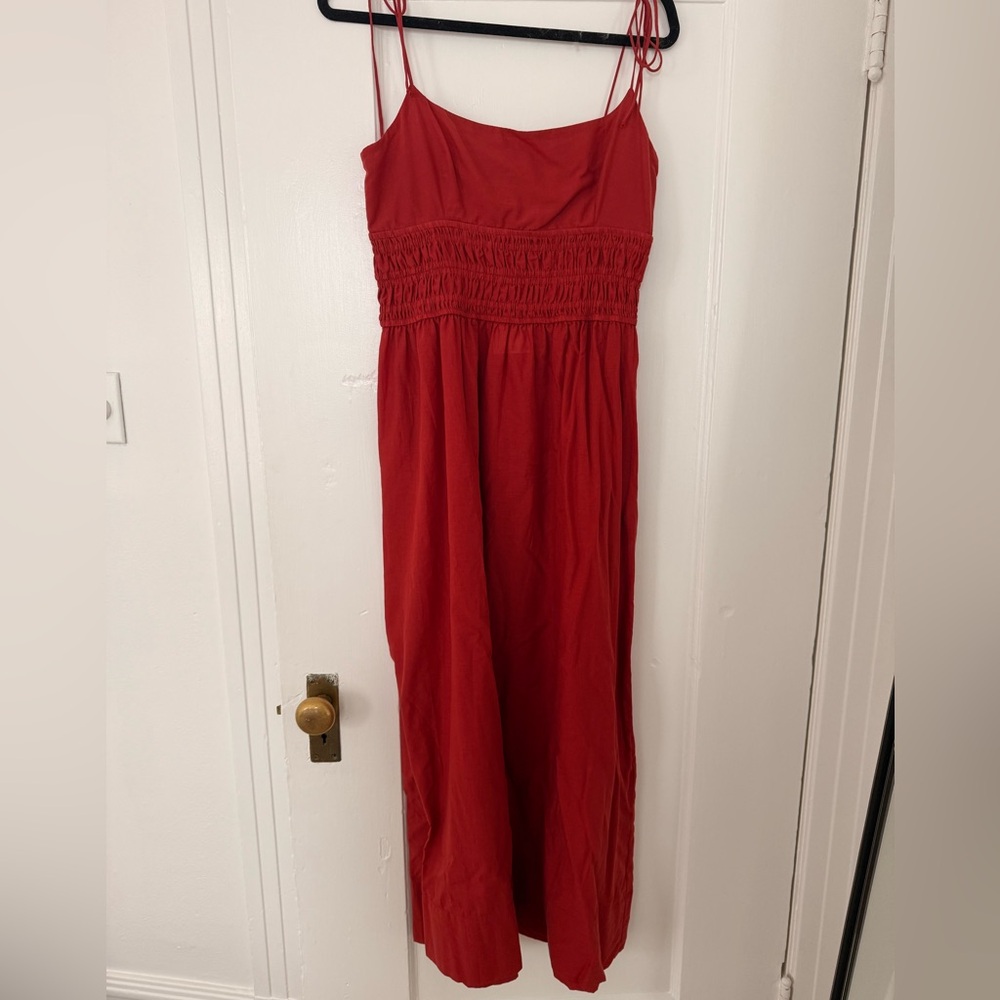 Zara Red Maxi Dress